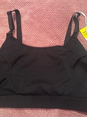 Momcozy Women's Black Pumping & Nursing Adjustable Bra Large
NWT